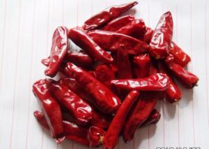 China 8000SHU Chinese Dried Chili Peppers 7CM Pungent Dehydrated Hot Peppers on sale 