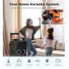 China Pantalla táctil inalámbrica Sistema Android Altavoz de Karaoke Cristal claro wholesale