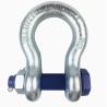 China G2130 US Type Rigging Hardware Fitting High-Strength Bow / Anchor Shackle with Safety Bolt Nut wholesale