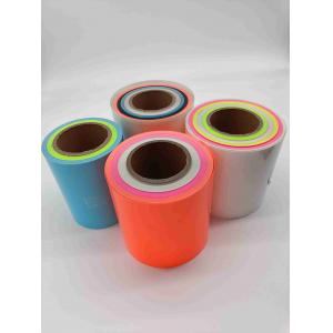 Green Fluorescent Fabric Tape Marking Luminance Persistent Luminescent Film