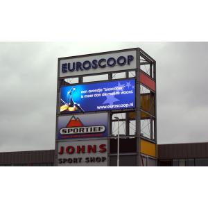 China High Resolution P20mm Outdoor Full Color Led Display Boards With 4096 Pixel supplier