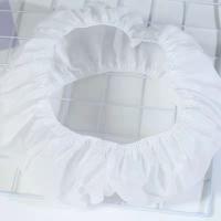 China Dustproof Disposable Toilet Seat Cover Elastic Band Non Woven on sale