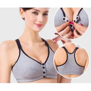 Trendy Mix Size Womens Maternity Clothes Adjust Strap Breastfeeding Sports Bra