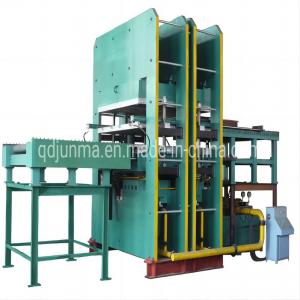 China Customized Two-Way Sliding Mold Curing Press/Car Foot Mat Making Plant supplier