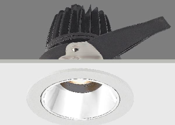Anti - Glare Fixed 10 W 250mA Recessed Led Spotlights Recessed LED Downlight / R3B0671