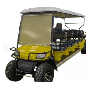 Large Golf Club Buggy Electric Powered Golf Carts 10 Passenger 30mph High Stability