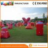 Customized Color Inflatable Air Bunker 0.6mm PVC Tarpaulin Paintball Inflatable