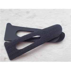 China Custom Black Velcro Hook And Loop Patches For Garment Eco - Friendly supplier