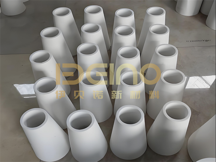 Tubes coniques en céramique d'aluminium pour les tuyaux de boue et de cendres volantes pour l'exploitation minière