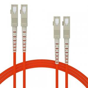 China OM1 OM2 Orange Fiber optic patch cord OS1 OS2  MM SX DX multicore can be customized supplier