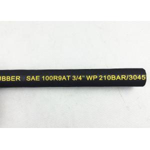 China SAE 100R9 ID 3 / 8&quot; ~ 2&quot; 4 Wire Hydraulic Hose 50M Or 40M Per Roll wholesale