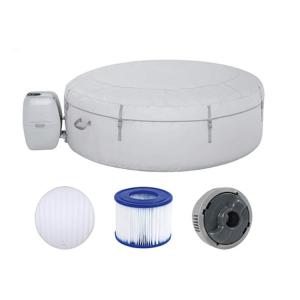 Customized Logo 6 Person Spa Hot Tub Round Spa Tub For Outdoor