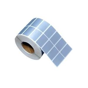 Roll Matt Silver Printable Labels / Electronic Shelf Labels White Glassine Liner