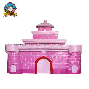 Indoor Kids Playground Equipment Fiberglass Magic Castle Sand Table