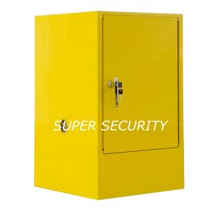 China Single Door Red Heavy Duty Steel Flammable Liquid Chemical Storage Cabinets With Doors / 1 Shelf wholesale