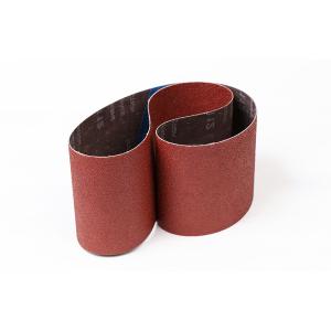 China 3x24inch Aluminum Oxide Sanding Belts For Heavy Grinding including Grit 120 supplier