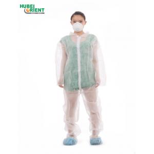 China SMS Non woven Protective Clothing Suit Disposable Medical Protective Coverall For Surgical Staff supplier