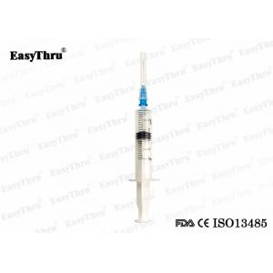 China PVC Durable Disposable Injection Syringe With Needle Transparent supplier