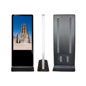 1080 P Network Totem Floor Stand Digital Signage , Electronic Signage Display For Tourism