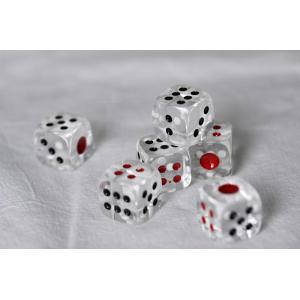 China Orientation Dice Cheating Device / Magic Trick Casino Craps Dice supplier