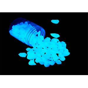 China 2H Glowing Artificial Fluorescent Pebbles For Aquarium Fish Tank supplier