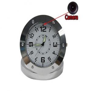 China Motion Detection Clock Camera Digital Video Recorder Table Home security clock radio hidden camera supplier