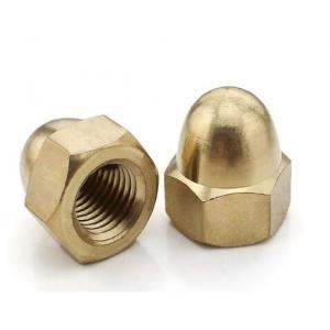 China Acorn Nuts m3 m4 m5 m6 m8 m10 to m22 Copper Bronze Brass Cap Nut Acorn Dome Head Hex Nuts supplier