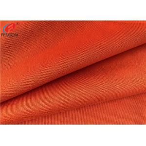 China Plain Dyed Polyester Tricot Knit Fabric , Mercerized Plain Cloth For Garment supplier