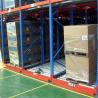 China Almacenamiento de almacenamiento Sistemas de estanterías de paletas de flujo de gravedad Utilización completa del espacio wholesale