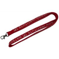 China order quantity unique product custom logo printed tube safety neck woven Lanyard on sale