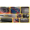 flexible heat resistant hose engine oil cooler Steel braided hose hydraulic hose