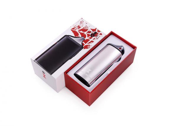 Black Widow Dry Herb Wax Vaporizer 2200mAh Battery With Black Silver Color