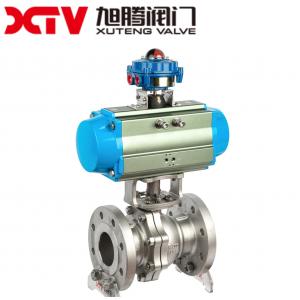 Customized Request Flanged Floating Ball Valve with PN1.0-32.0MPa Nominal Pressure