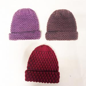 China High Quality Wholesale Cheap Custom Knitted Beanies Super warm Knitting Twist Hat snow cap for ladies supplier