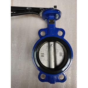chinese factory wholesaler pn16 Cast Iron Wafer type butterfly valve Electric Pneumatic Handle