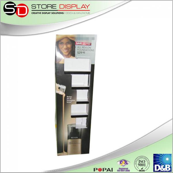 Cardboard Display trays cardboard display shelf for supplier advertising
