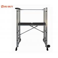 China Stable Scaffolding Access Towers  Lightweight Scaffold Tower With Tool Tray on sale