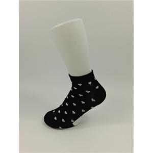 Odor Resistant Black Cotton Socks For Kids , Unisex OEM Service Boys White Cotton Socks