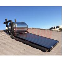 China 150L 300L Flat Plate Pressurized Solar Water Heater , Solar Hot Water System Geysers on sale