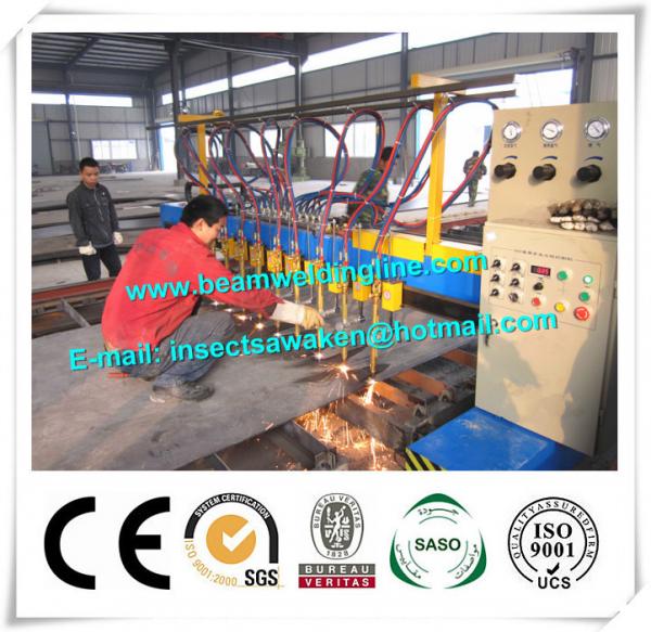 Strip Mmulty Head CNC Flame Cutting Machine H Beam Production Line