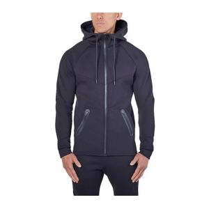China Slim Fit Gym Full Zip Face Mens Oversized Pullover Hoodie 100% Cotton For Autumn supplier