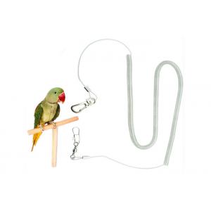 Stretchy Coiled Safety Lanyard Rope String Retractable Transparent Clear Strap Holder