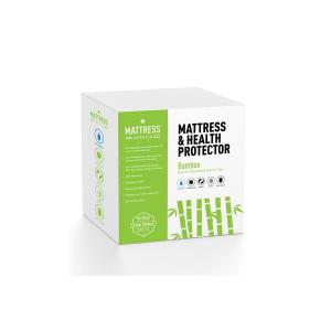 Soft Memory Foam Mattress Protector , Machine Washable Queen Size Mattress Protector