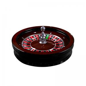 Russia Double / Single Zero Roulette Wheel Red Brown 32 Inch