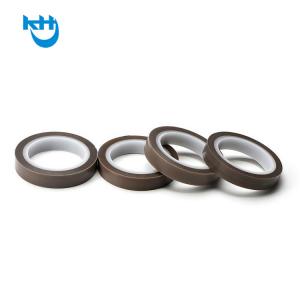 Brown PTFE Heat Resistant Adhesive Tape 500mm Width High Viscosity