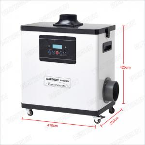 China One Duct Metal body Nail Salon Fume Extractor System / Fumes Eliminator in 110V supplier