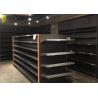 China Heavy Duty Supermarket Storage Racks For Oils / Rice Display Light Gray Color wholesale