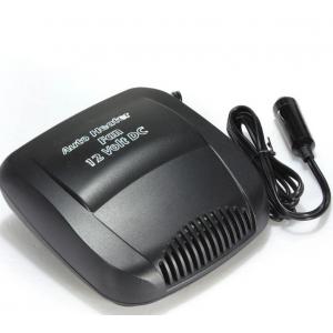 China Electric Small Portable Car Heaters 150w Black Color Plastic Material With Switch supplier