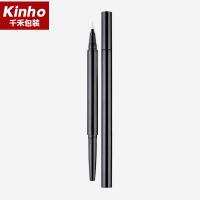 China Double Headed Empty Makeup Pencils 2 In 1 1ml Felt Tip Eyebrow Pen on sale