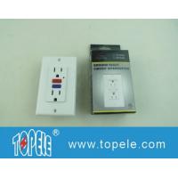 China 125V Tamper Resistant  Commercial Duplex GFCI Receptacles with LED Indicator Light on sale